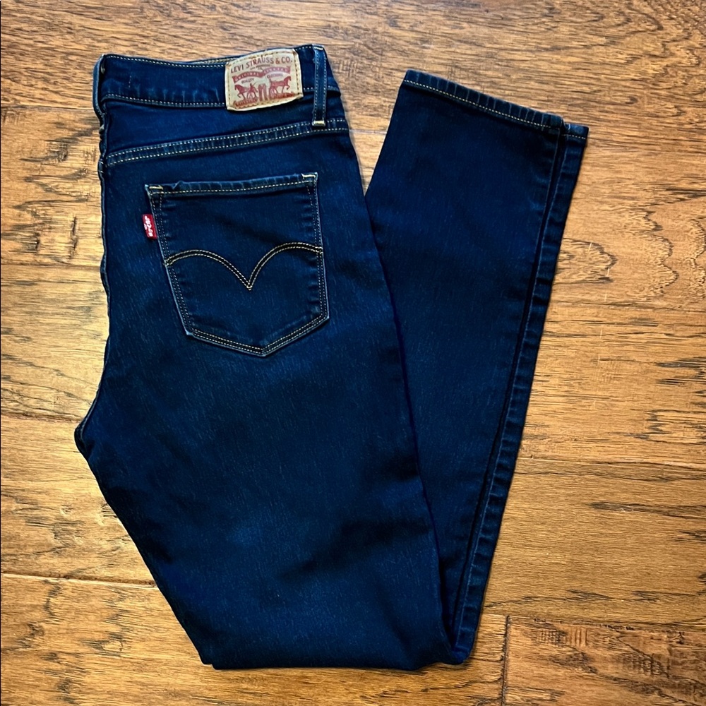 Levi's Deep Indigo Skinny Jeans